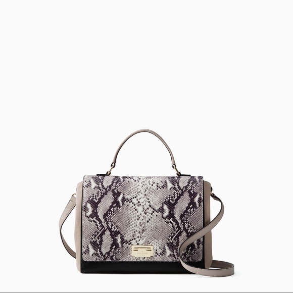 kate spade Handbags - Kate Spade Magnolia Park Laurel Leather Snake 🐍